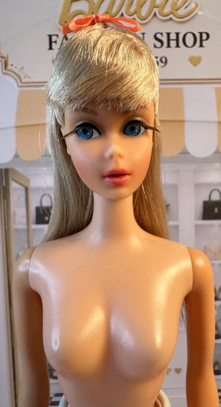 1966 Vintage Barbie Doll TNT Twist N Turn Light Blonde ( Restored) - Stunning